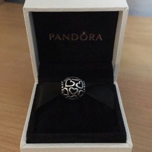 Pandora Sterling Silver Open Your Heart Charm